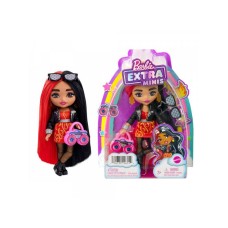 BARBIE Extra Minis sa crveno-crnom kosom