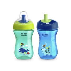 CHICCO Advanced čaša 12m+, plava