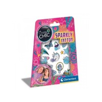 CLEMENTONI CRAZY CHIC CRAZY CHIC SPARKLY TATTOO SET (CL18685)