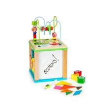 ECO TOYS Drvena edukativna kocka  (HM015470)