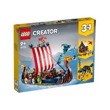 LEGO 31132 Vikinški brod i Midgard zmija