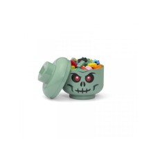 LEGO Glava za odlaganje (mala): Zeleni skeleton