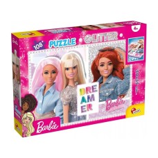 LISCIANI Barbie Glitter Puzzle 108-Best Friends Forever