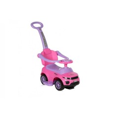 LORELLI BERTONI RIDE-ON AUTO OFF ROAD+HANDLE PINK