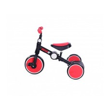 LORELLI BERTONI Tricikl Buzz black and red foldable