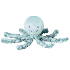 Nattou Plišana igračka hobotnica, zelena