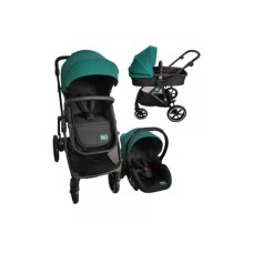 Puerri Oscar kolica za bebe 3 u 1 - Dark Green