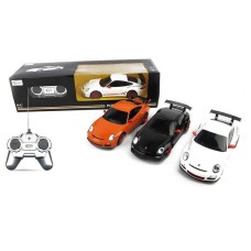 RASTAR Igračka RC auto Porsche GT3 1:24 (crni, beli)