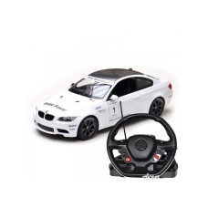 RASTAR RC BMW M3 sa volanom 1:14 - crn, bel