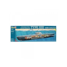 REVELL Maketa U-Boat XXI Typeb W.Interieur 150 RV05078/150